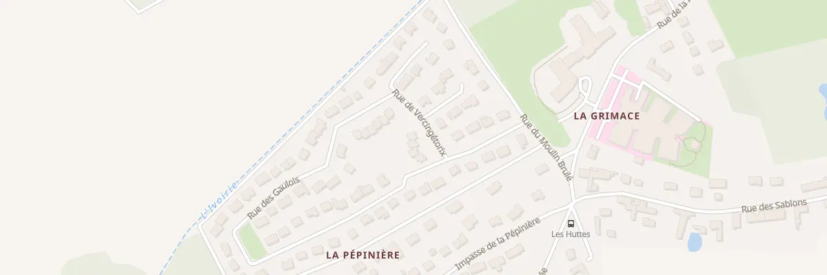Plan du 7 Rue de Vercingétorix à Chécy