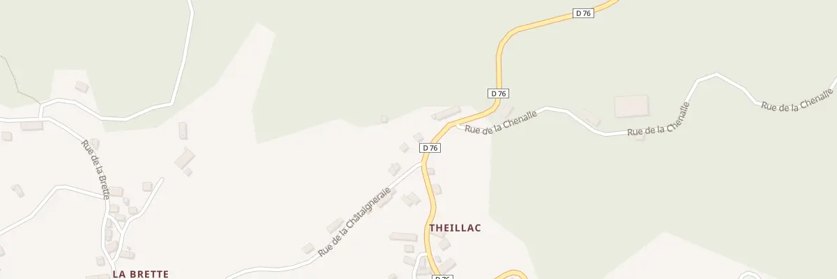 Plan du 4 Rue de Theillac à Péret-Bel-Air