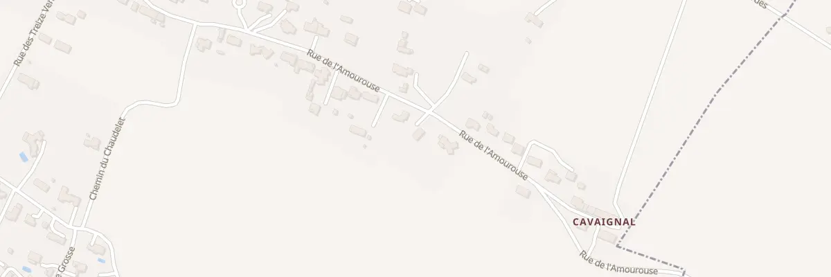 Plan du 117 Cavaignal à Saint-Martin-Lalande
