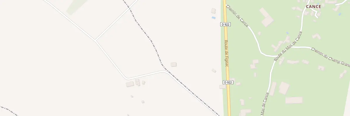 Plan du 5641A Cance Ouest à Villeneuve