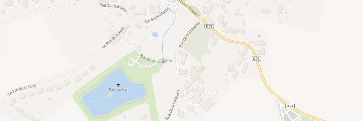 Plan du 7 Rue de la Preasles à Lacs