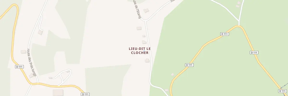 Plan du 5065 Le Clocher à Hautefage