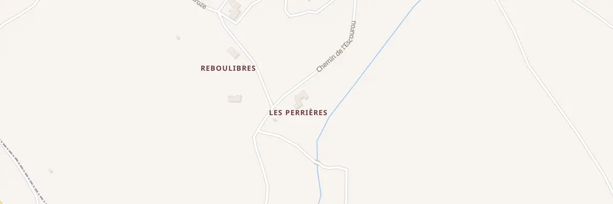 Plan du 5115 Les Perrieres à Milhavet