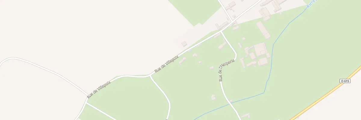 Plan du 9 Rue de Villepoix à Oudeuil