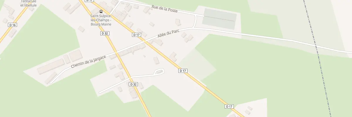 Plan du 37 Rte d’Aubusson à Saint-Sulpice-les-Champs