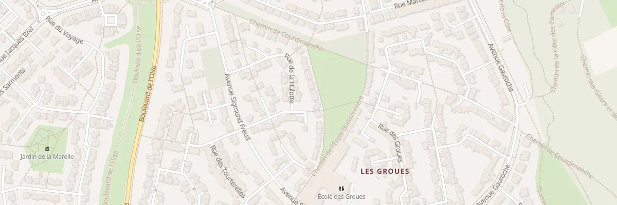 Plan du 28 Rue de la Hulotte à Vauréal