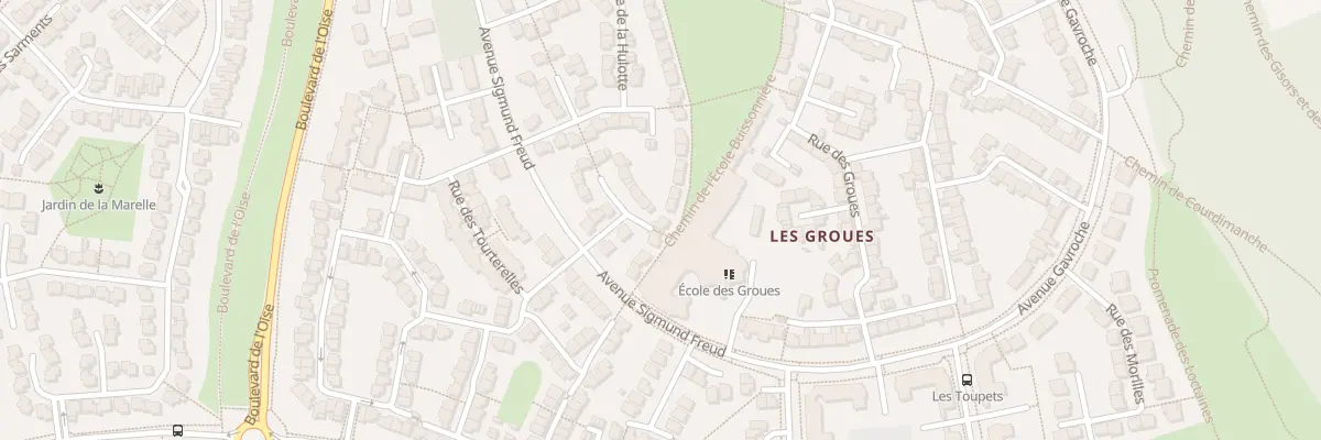 Plan du 15 Rue de l’Épervier à Vauréal