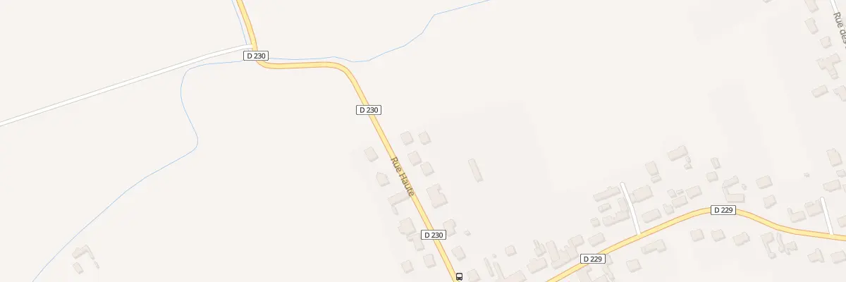 Plan du 83 Rue Haute à Offekerque