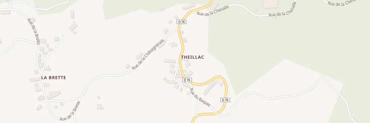Plan du 3 Rue de Theillac à Péret-Bel-Air