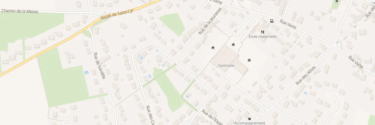 Plan du 165 Rue de la Jeunesse à Sandillon