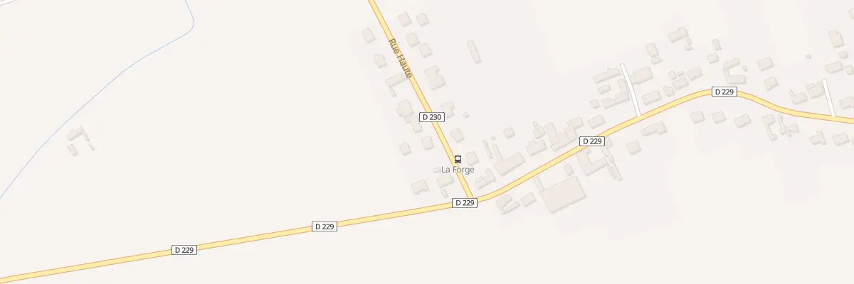 Plan du 82 Rue Haute à Offekerque