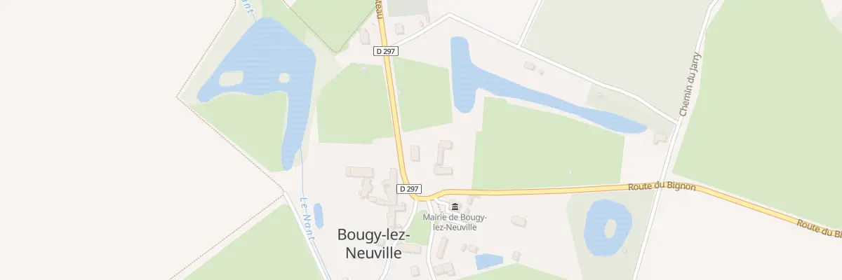 Plan du 2 Rte du Poteau à Bougy-lez-Neuville