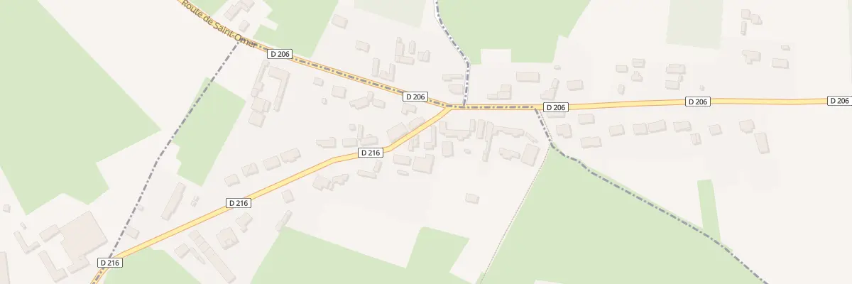 Plan du 30 Rue de la Haute Pannée à Alquines