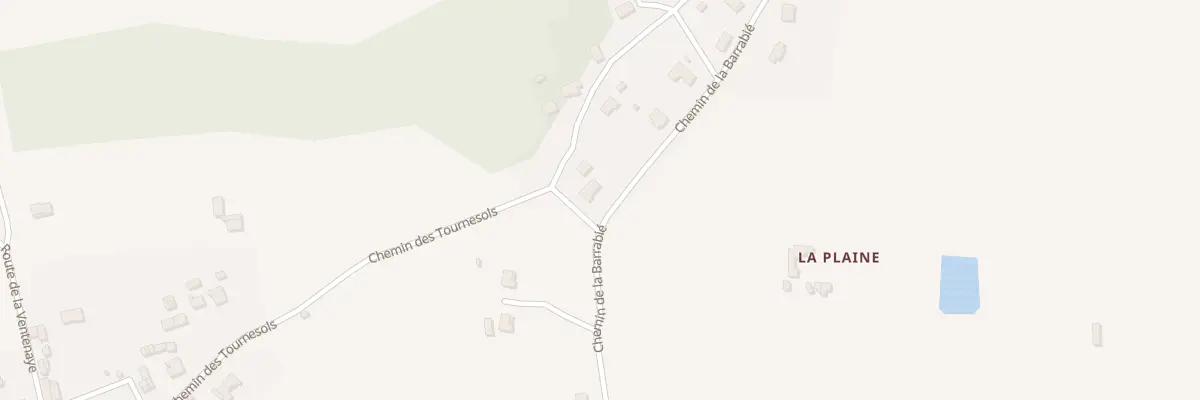 Plan du 13 Che de la Barrabié à Graulhet