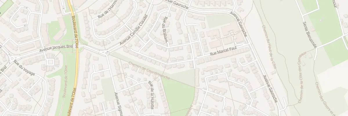 Plan du 13 Rue du Brabant à Vauréal