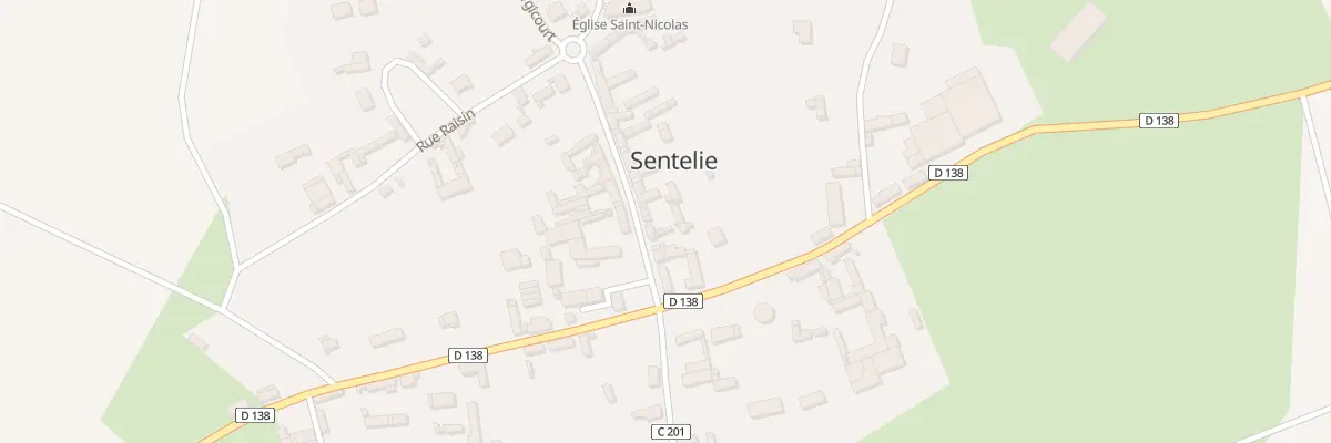 Plan du 8 Gr Grande Rue à Sentelie