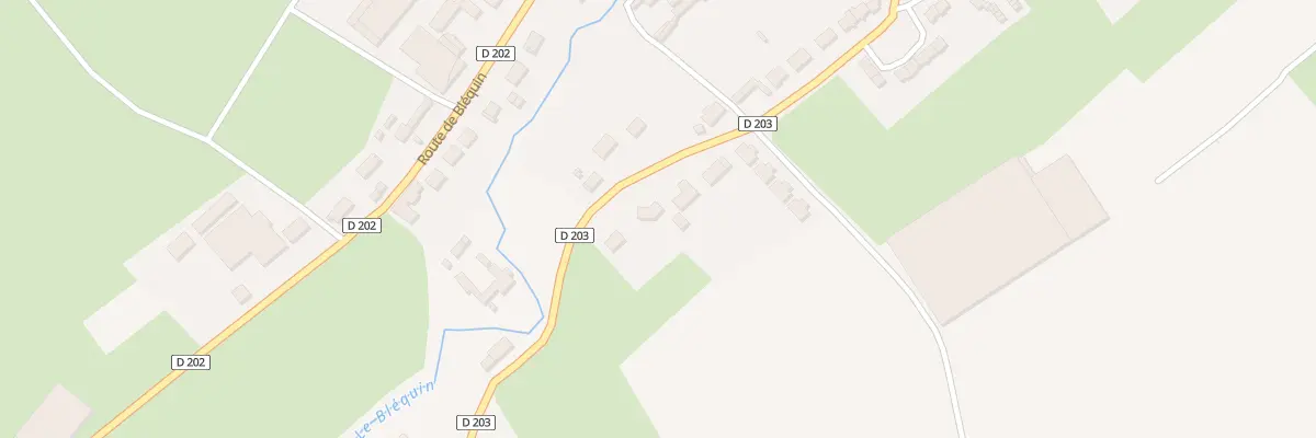 Plan du 43 Rte de Vaudringhem à Nielles-lès-Bléquin