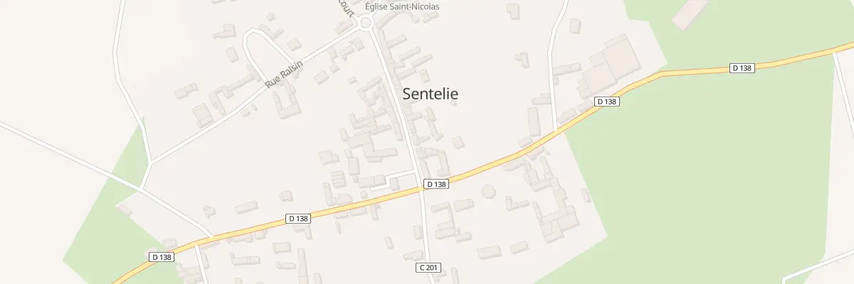 Plan du 6 Gr Grande Rue à Sentelie