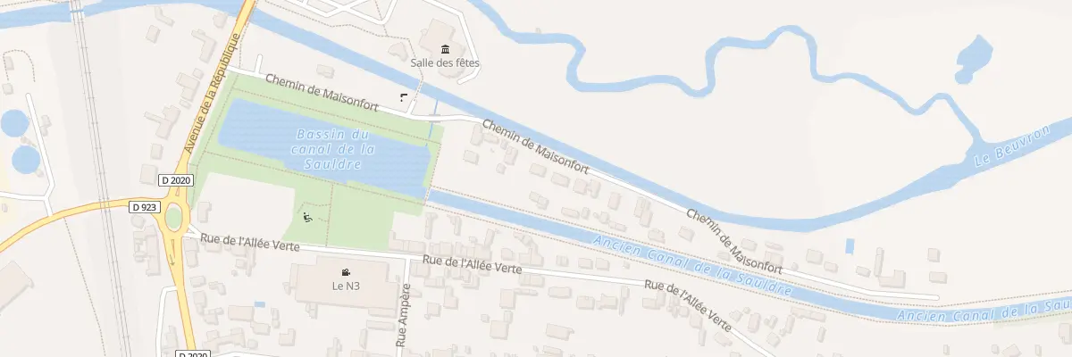 Plan du 18 Che de Maisonfort à Lamotte-Beuvron