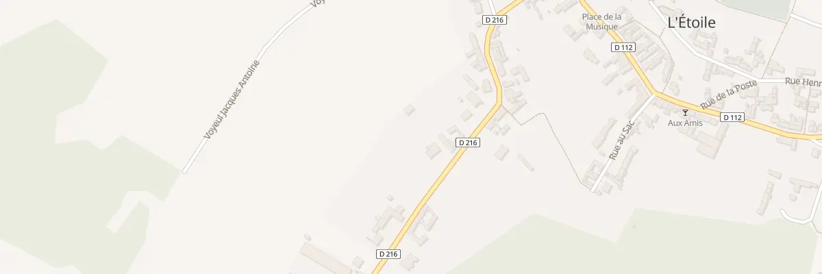 Plan du 46 Rue du Docteur Eugène Richard à L’Étoile