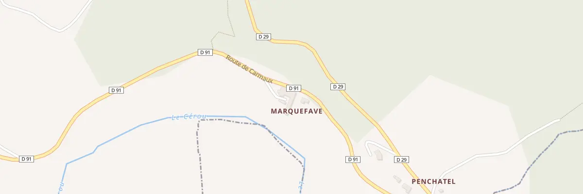 Plan du 5015 Marquefave à Saint-Marcel-Campes