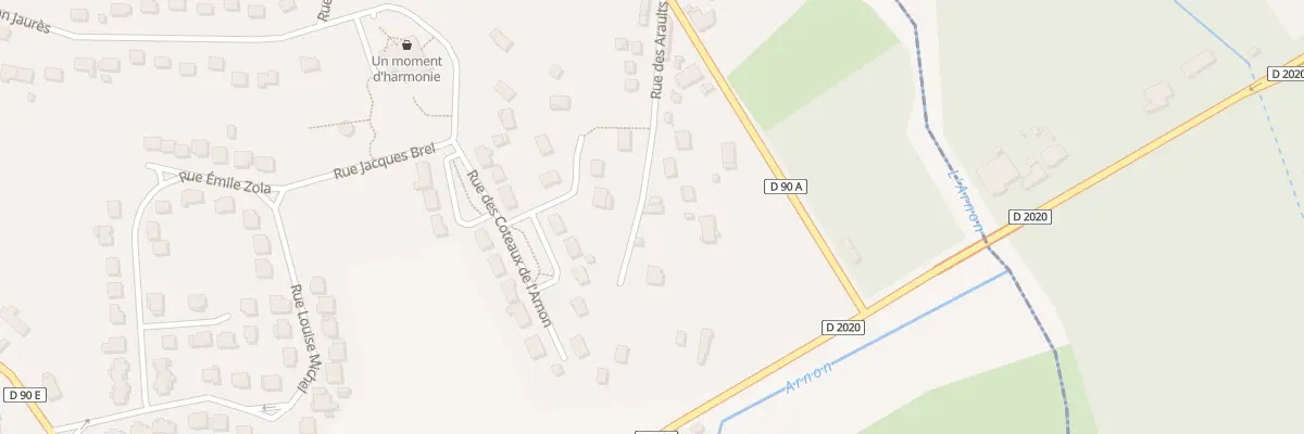 Plan du 7 Rue des Araults à Saint-Hilaire-de-Court