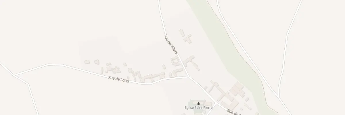 Plan du 2 Rue de Villers à Bouchon