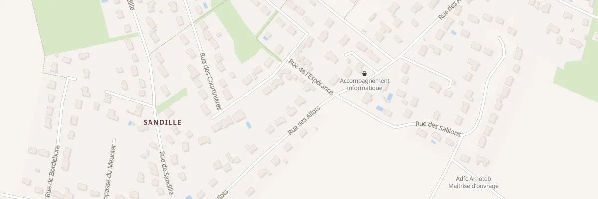 Plan du 366 Rue des Allots à Sandillon