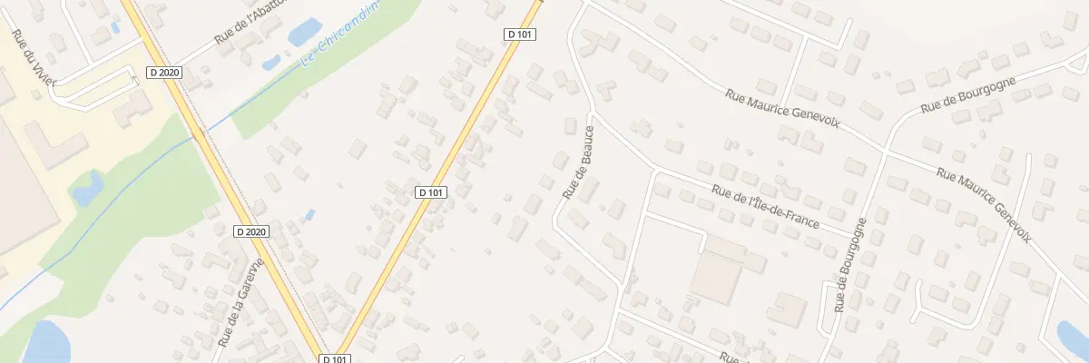 Plan du 33 Rue de Beauce à Lamotte-Beuvron