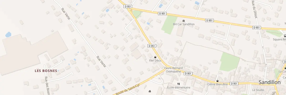 Plan du 463 Rte d’Orléans à Sandillon