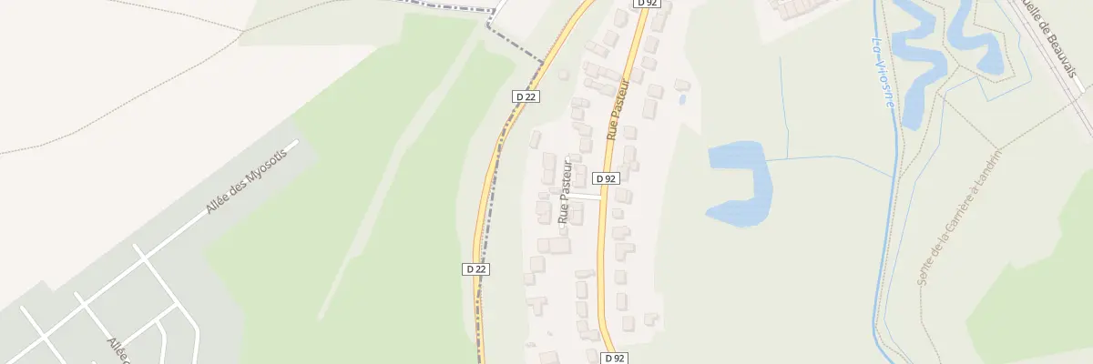 Plan du 44 Rue Pasteur à Boissy-l’Aillerie
