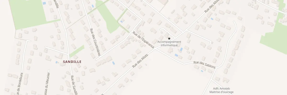 Plan du 352 Rue des Allots à Sandillon
