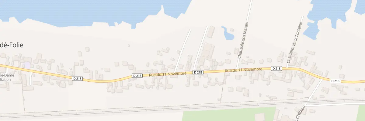 Plan du 59 Rue du 11 Novembre à Condé-Folie