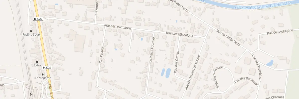 Plan du 4 Rue Pierre Fournier à Lamotte-Beuvron