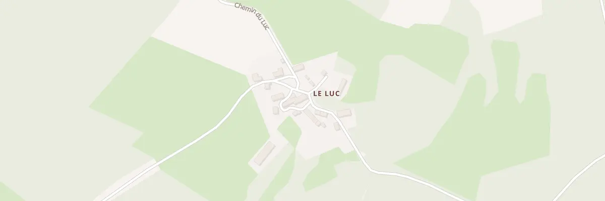 Plan du 9 Le Luc à Gentioux-Pigerolles