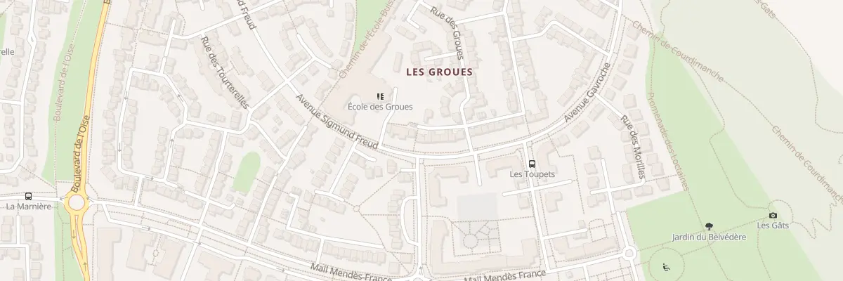 Plan du 11 Rue des Groues à Vauréal