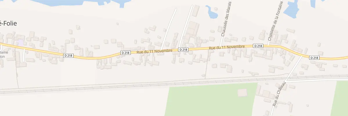 Plan du 50 Rue du 11 Novembre à Condé-Folie