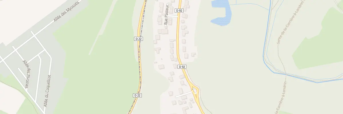 Plan du 58T Rue Pasteur à Boissy-l’Aillerie