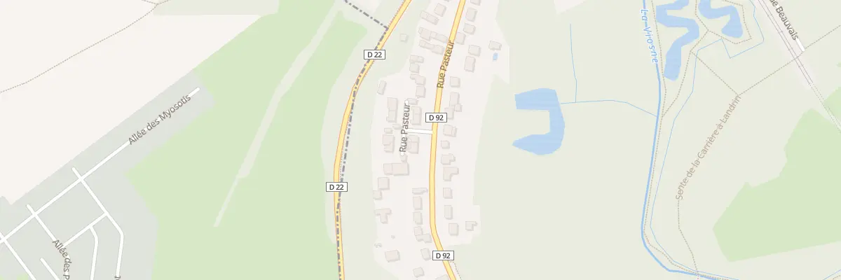 Plan du 50 Rue Pasteur à Boissy-l’Aillerie