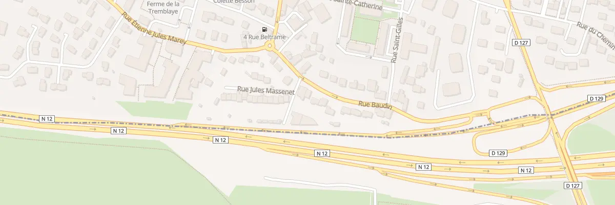 Plan du 24B Rue Baudin à Bois-d’Arcy