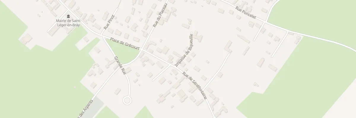 Plan du 5 Rue de Sénéfontaine à Saint-Léger-en-Bray