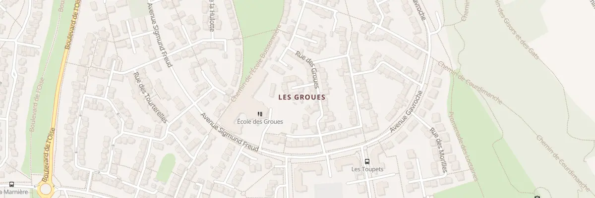 Plan du 39 Rue des Groues à Vauréal