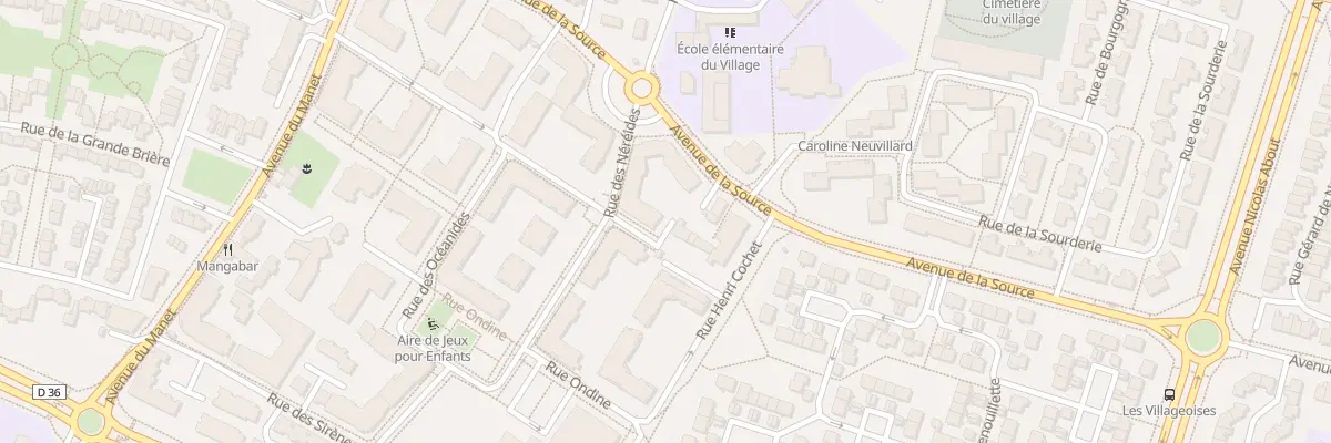 Plan du 3 Rue des Néréides à Montigny-le-Bretonneux