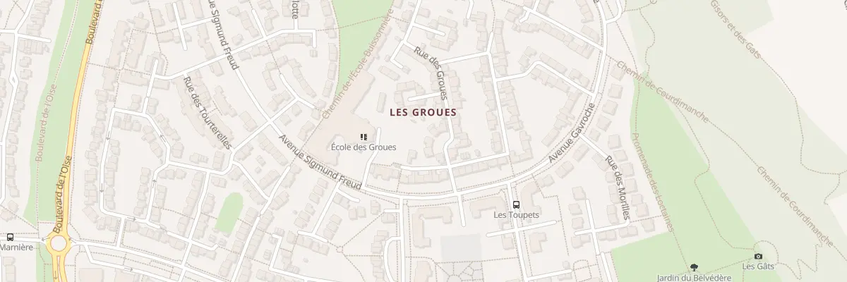 Plan du 27 Rue des Groues à Vauréal