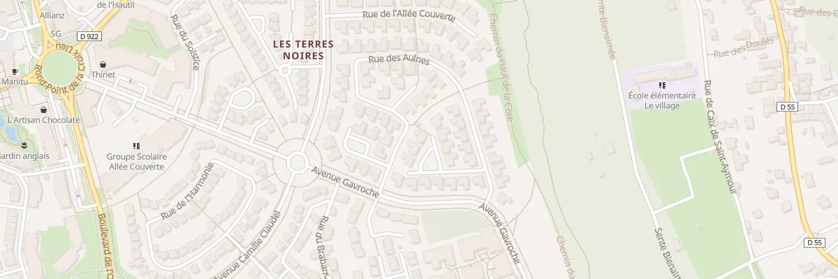 Plan du 19 Rue des Aulnes à Vauréal