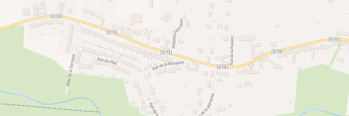 Plan du 69 Rue Fernand Lemercier à Hesdin-la-Forêt