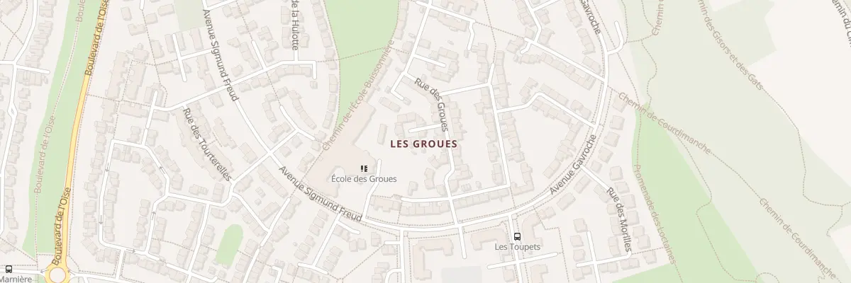 Plan du 37 Rue des Groues à Vauréal