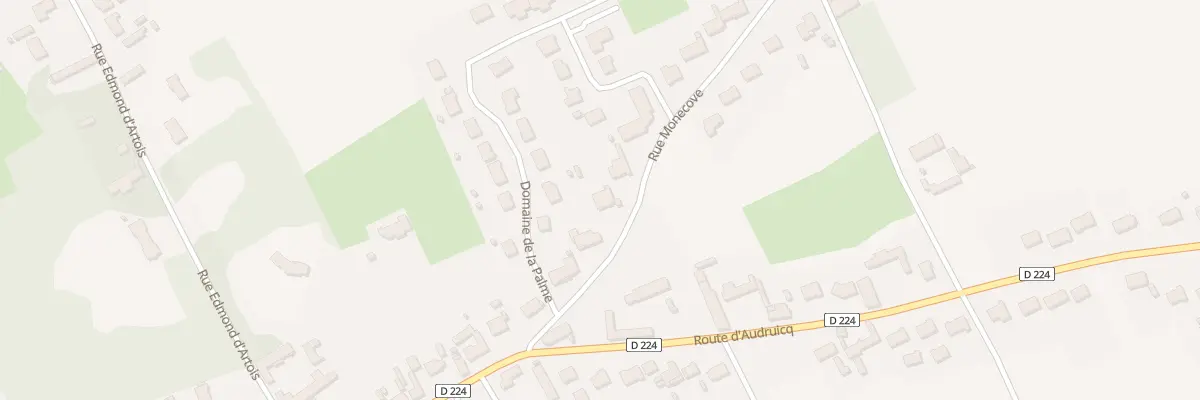 Plan du 7 Rue Monecove à Nortkerque