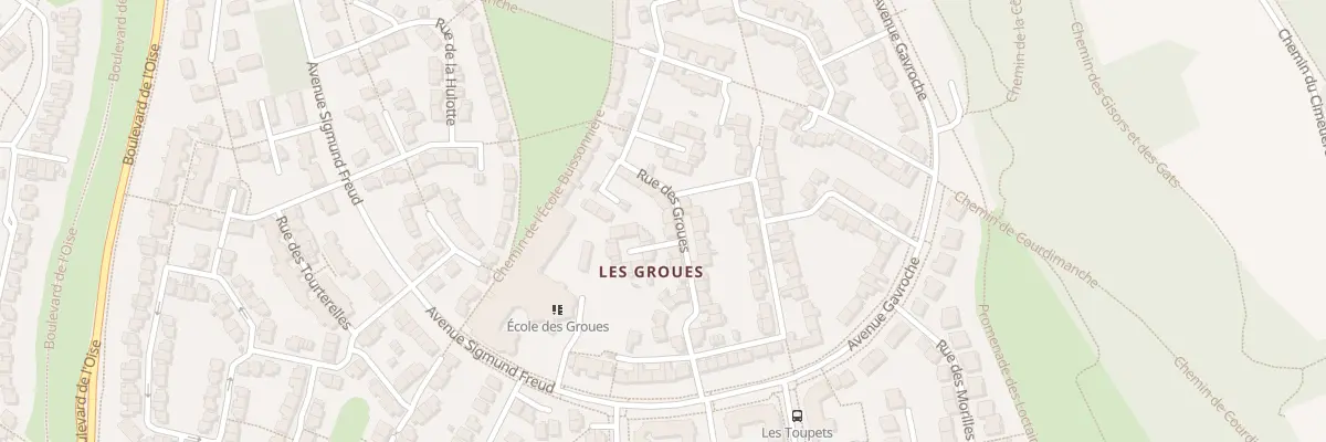 Plan du 53 Rue des Groues à Vauréal