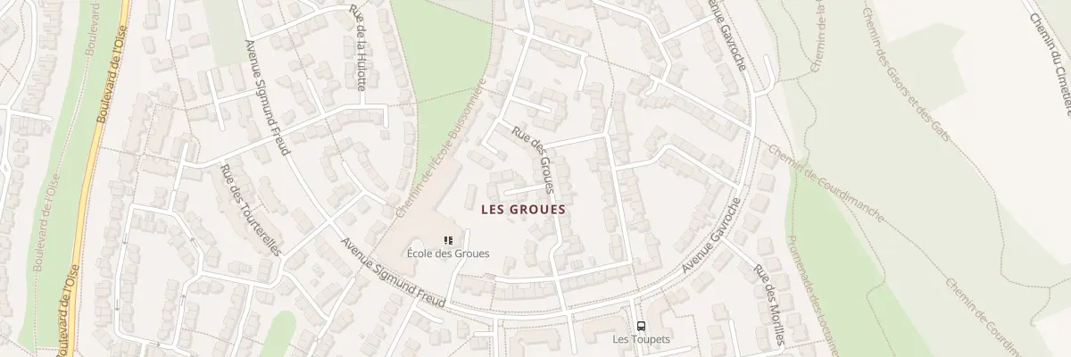 Plan du 51 Rue des Groues à Vauréal
